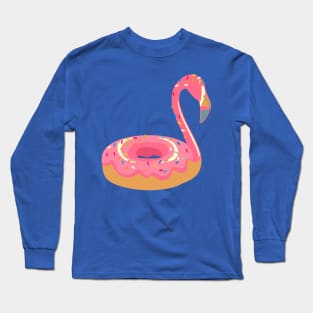 flamingo donut Long Sleeve T-Shirt